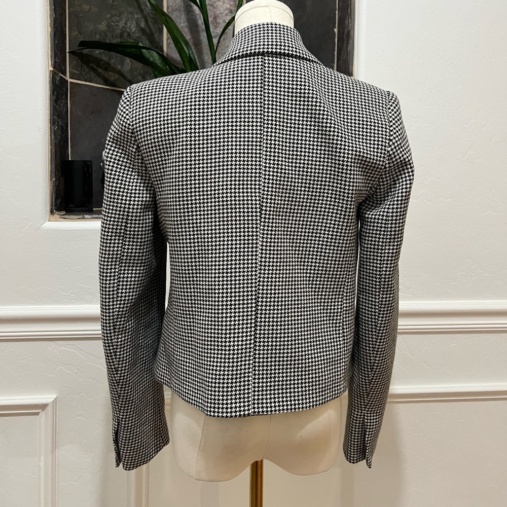 Zara Plaid Short Blazer Size Small - Picture 6 of 8